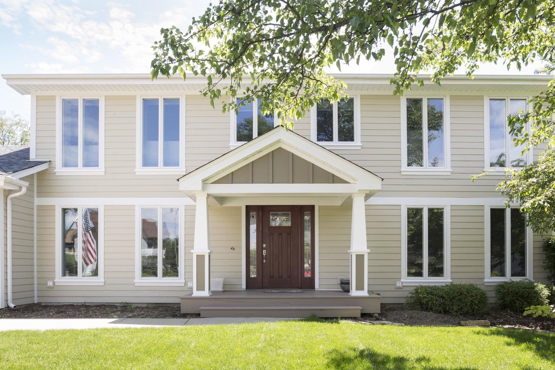 front of home