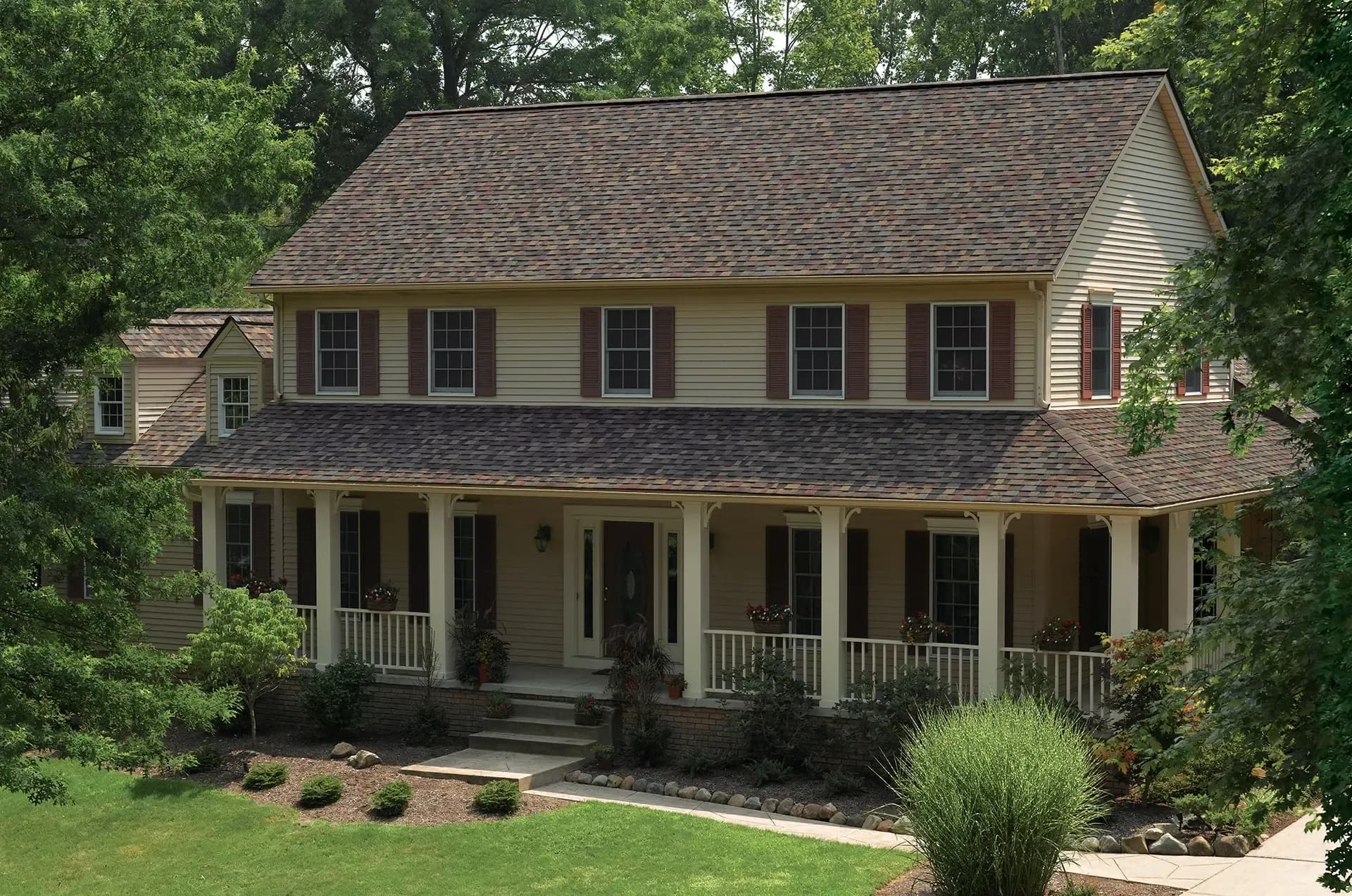 two story home